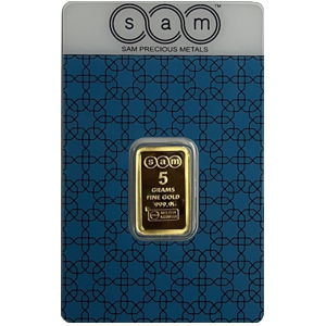    5 gram minted gold