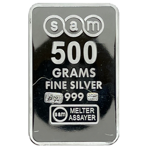 500 gram minted silver