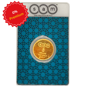 8 gram gold coin (24k)