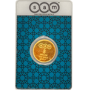 8 gram gold coin (24k)